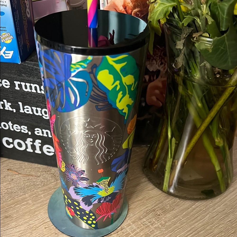 Starbucks Tropical Floral Tumbler